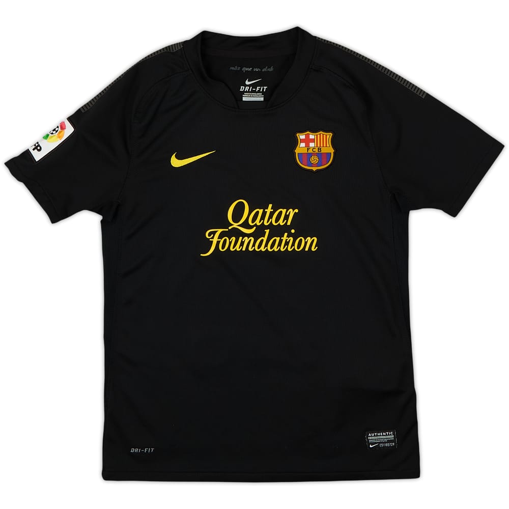 2011-12 Barcelona Away Shirt - 8/10 - (11-12 Years)