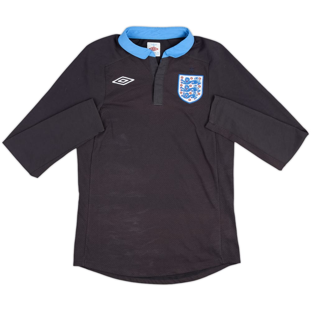2011-12 England Away L/S Shirt - 5/10 - (S)