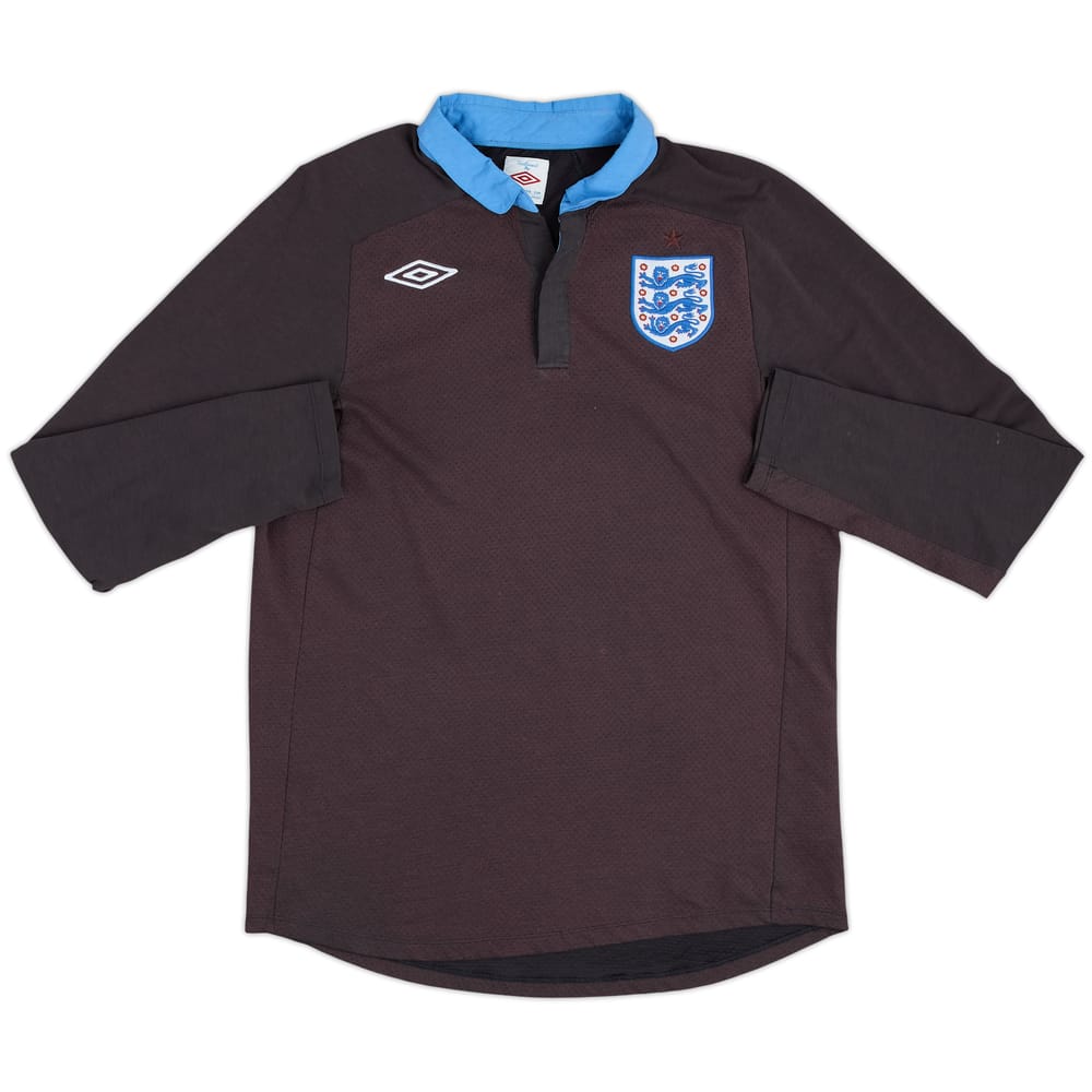 2011-12 England Away L/S Shirt - 5/10 - (M)