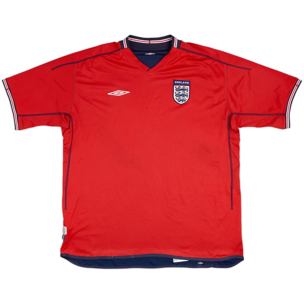 2002-04 England Away Shirt - 5/10 - (XL)