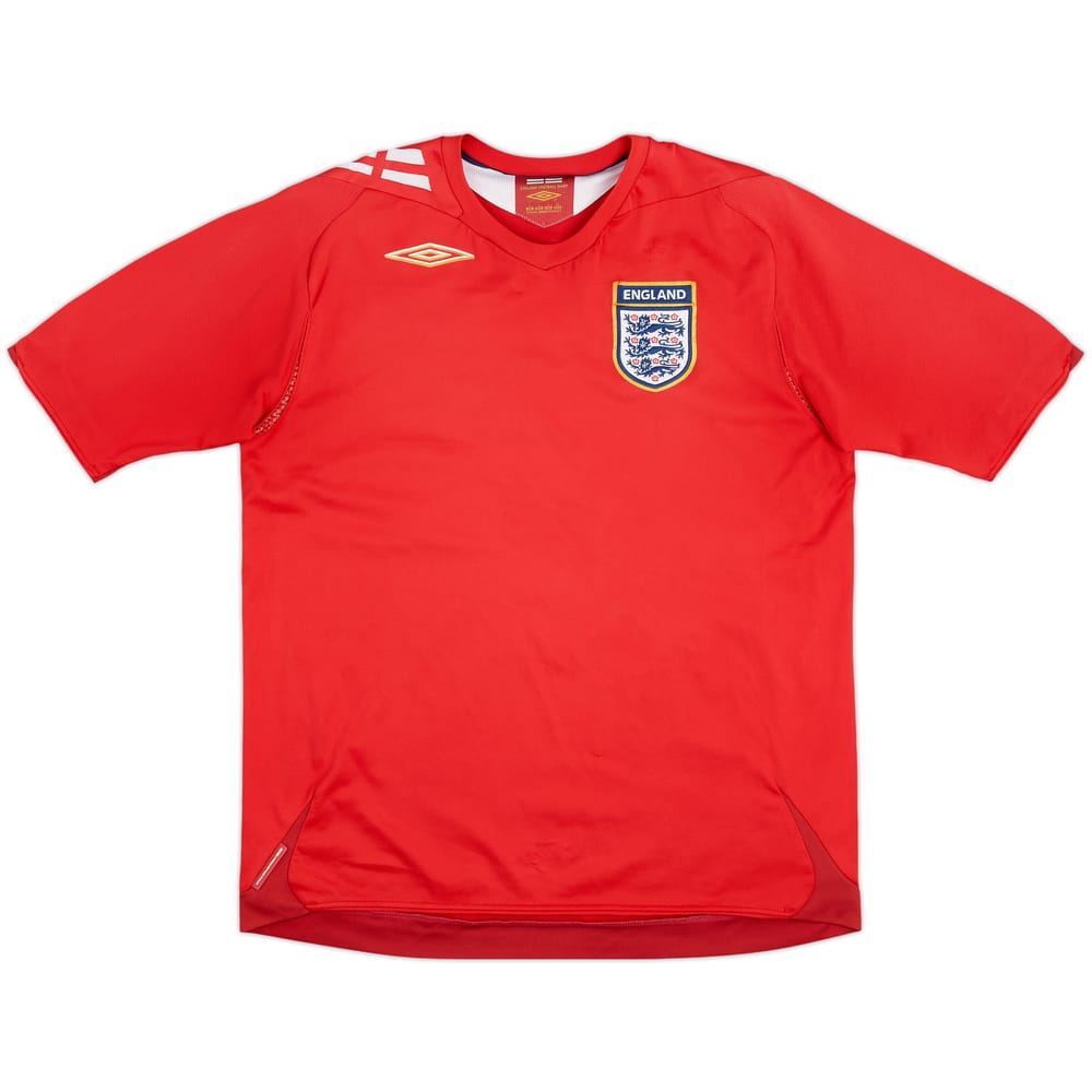 2006-08 England Away Shirt - 5/10 - (L)