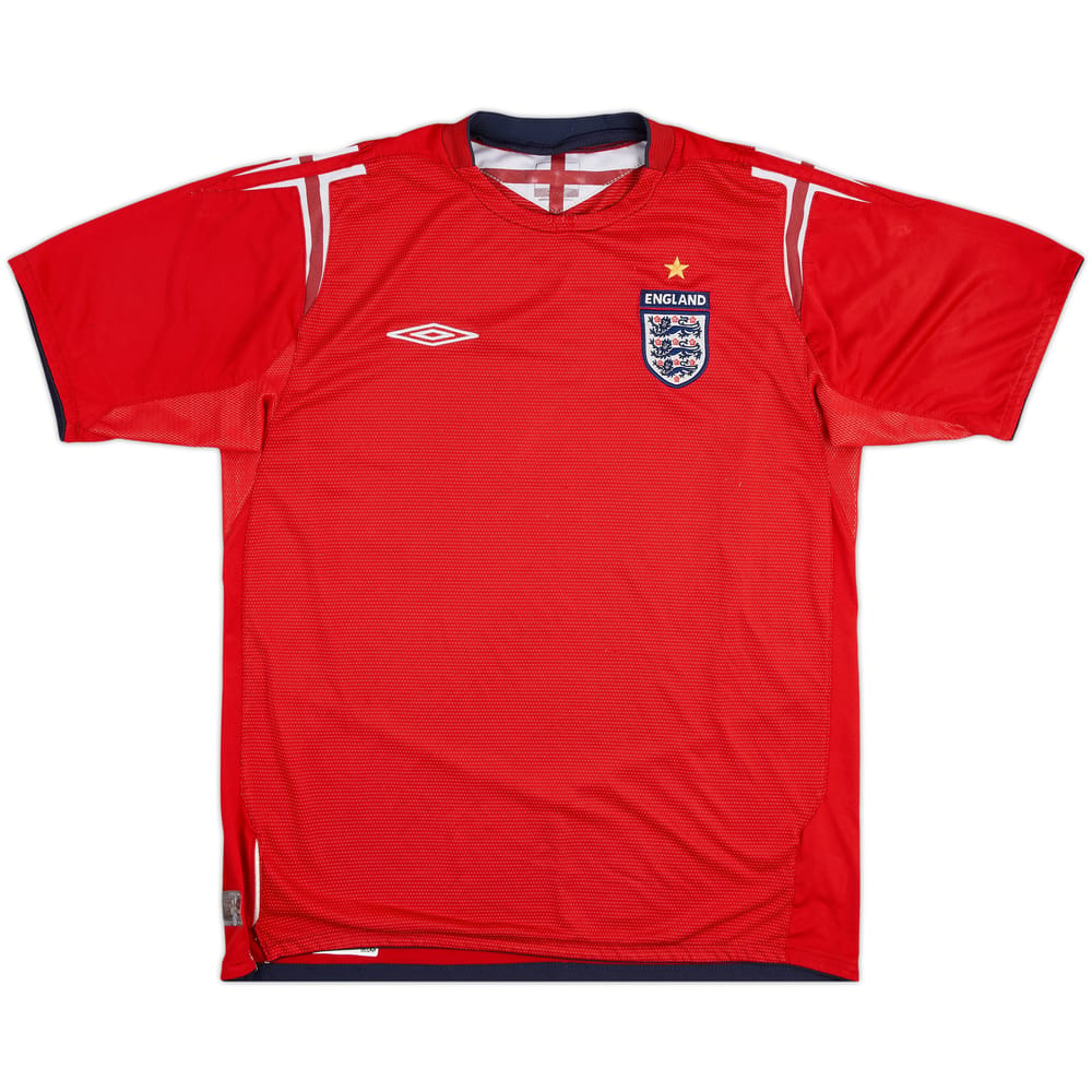 2004-06 England Away Shirt - 5/10 - (L)