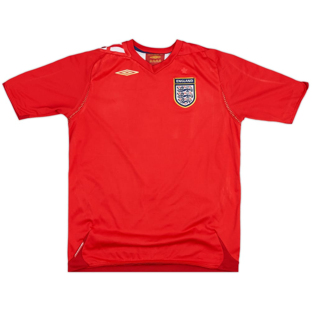 2006-08 England Away Shirt - 5/10 - (XL.Boys)