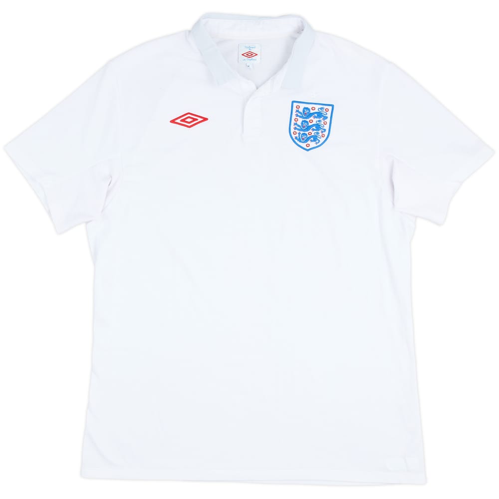 2009-10 England Home Shirt - 5/10 - (L)