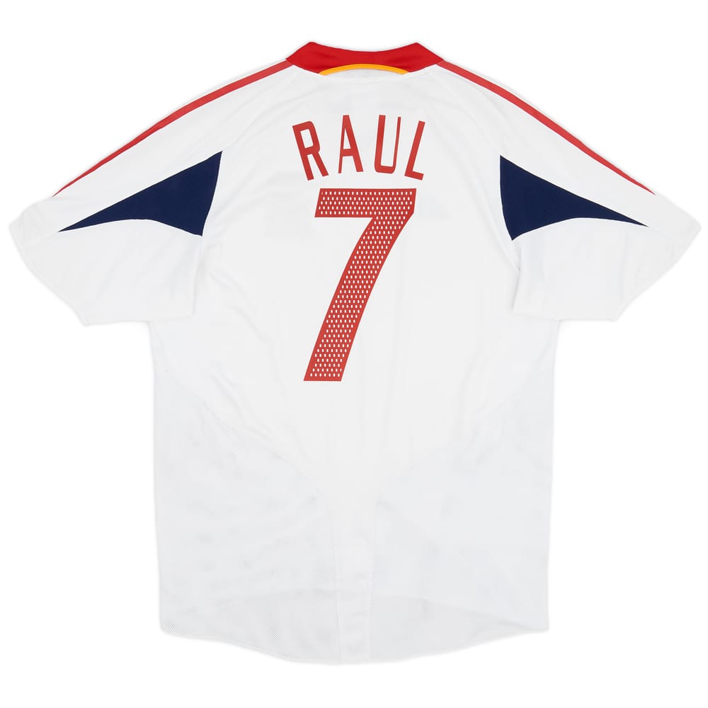 2004-06 Spain Away Shirt Raul #7 - 8/10 - (M)