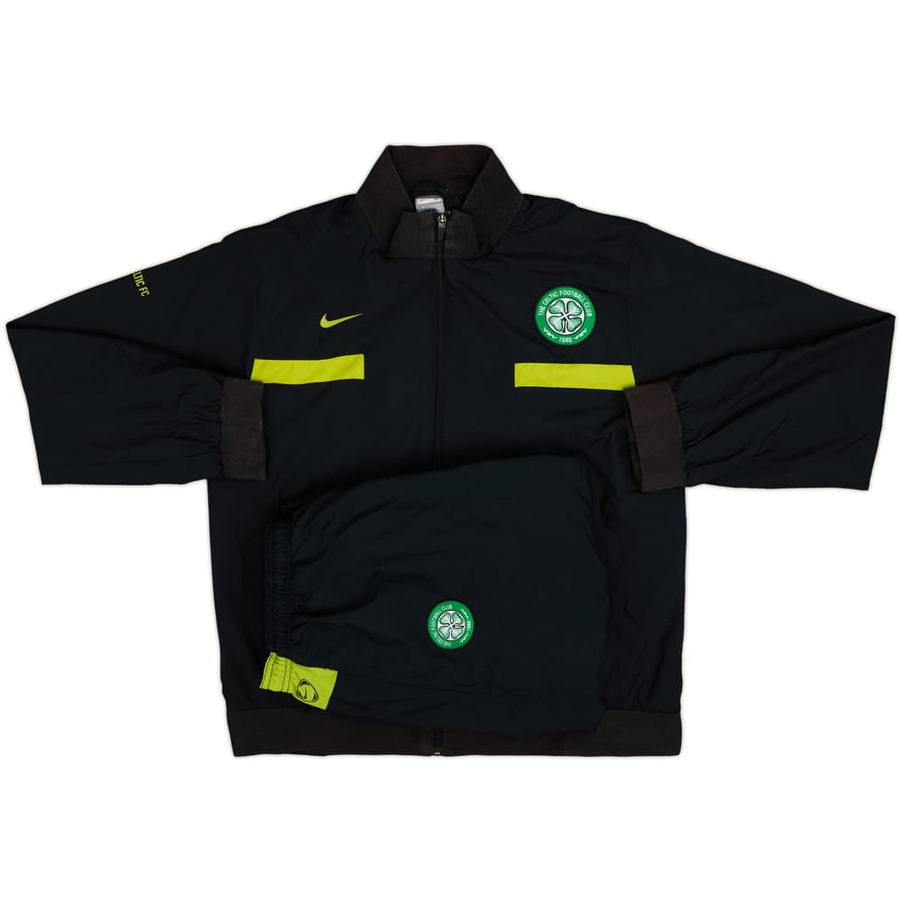 2009-10 Celtic Nike Full Tracksuit - 9/10 - (M)