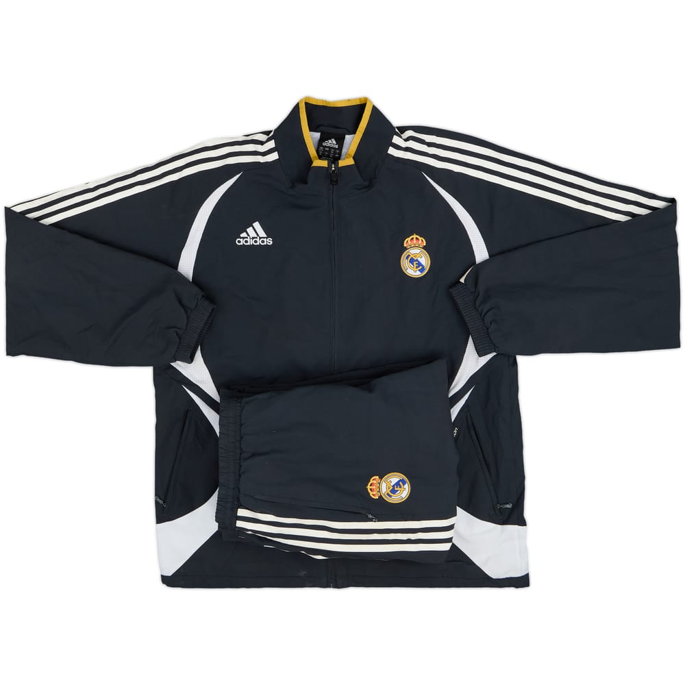2006-07 Real Madrid adidas Tracksuit - 8/10 - (L)