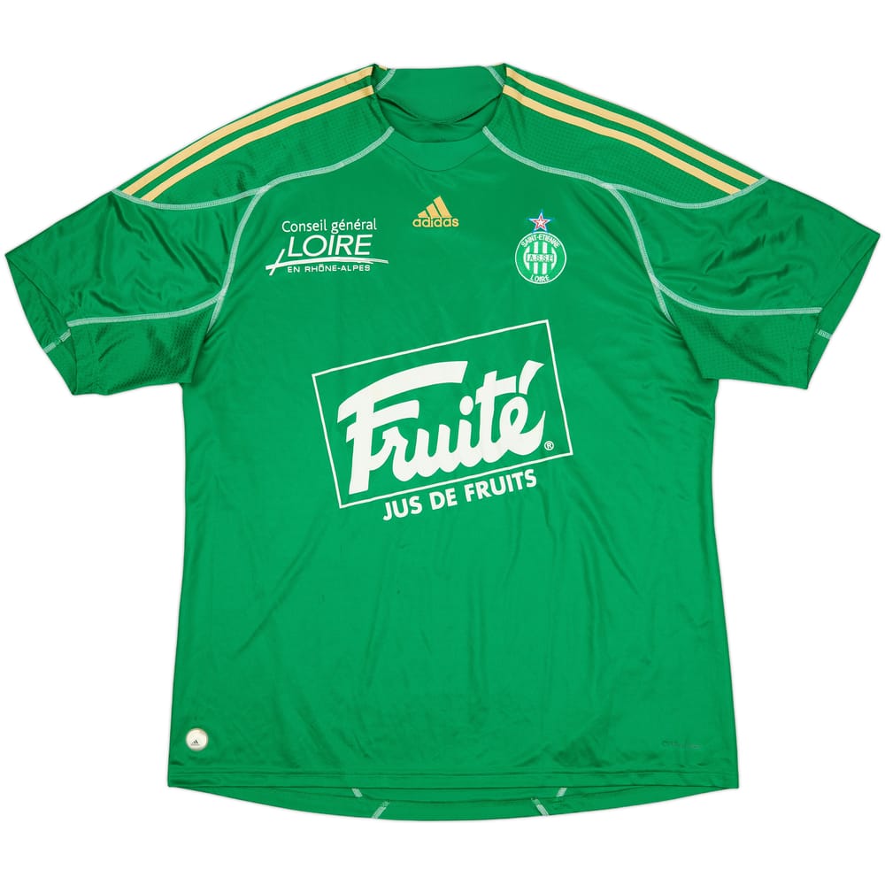 2009-10 Saint Etienne Home Shirt - 7/10 - (XXL)