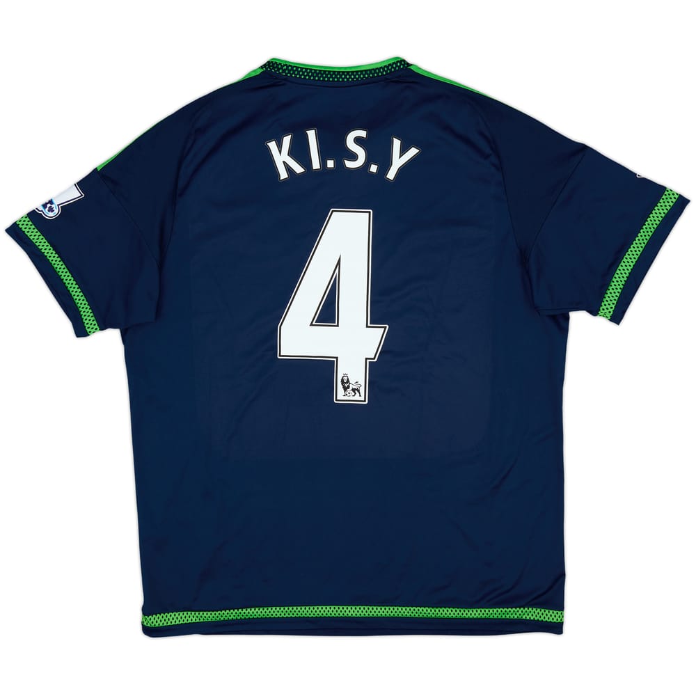 2015-16 Swansea Away Shirt Ki.S.Y #4 - 6/10 - (XL)