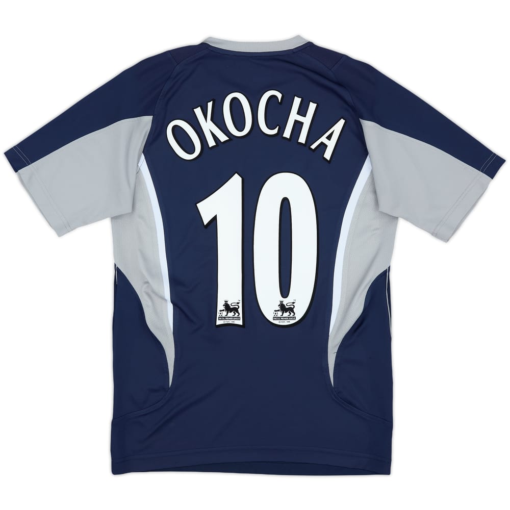 2005-07 Bolton Away Shirt Okocha #10 - 5/10 - (S)