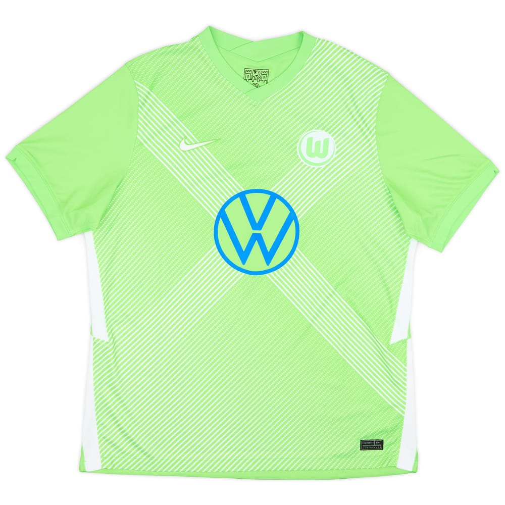 2020-21 Wolfsburg Home Shirt - 10/10 - (XL)