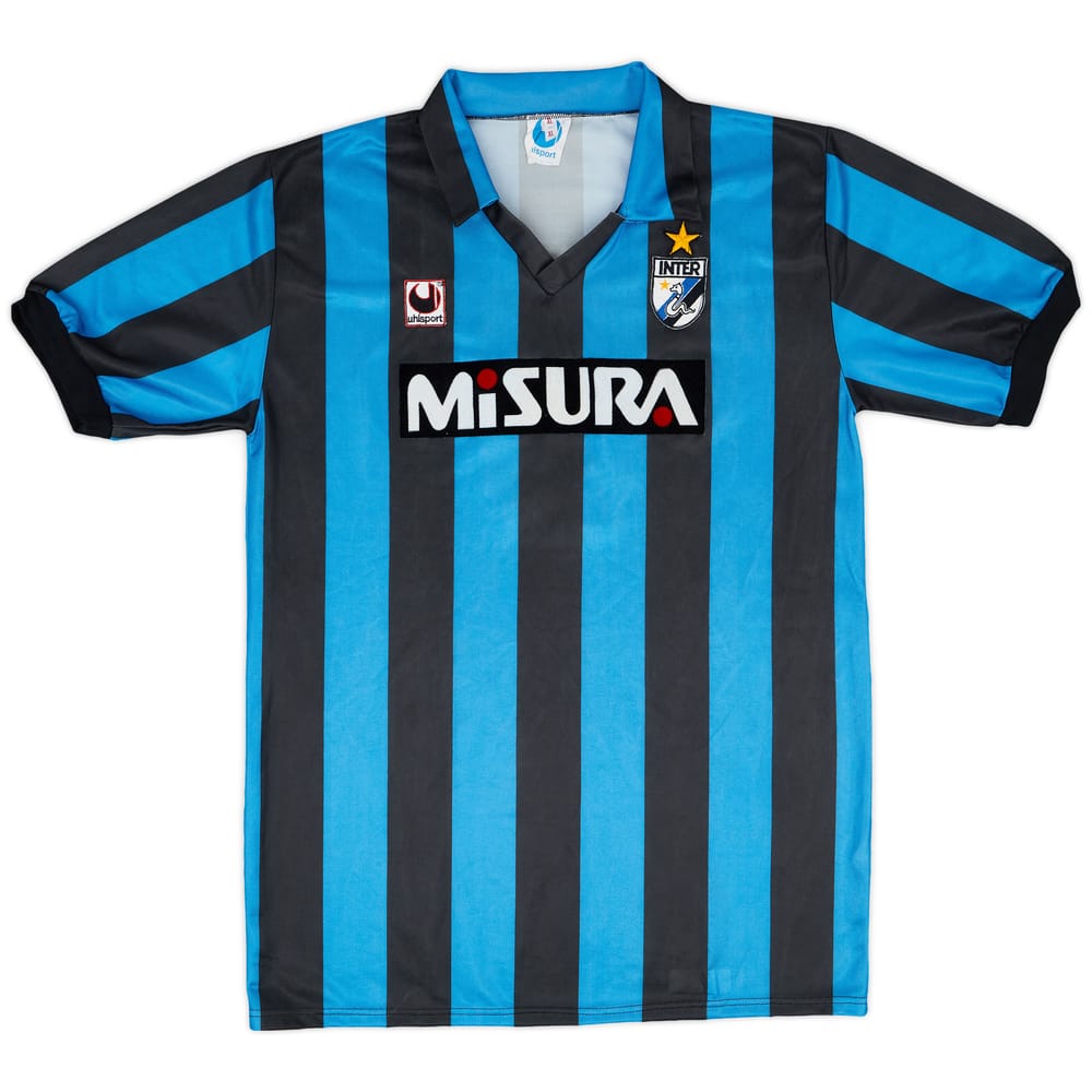 1988-89 Inter Milan Home Shirt #9 - 8/10 - (XL)
