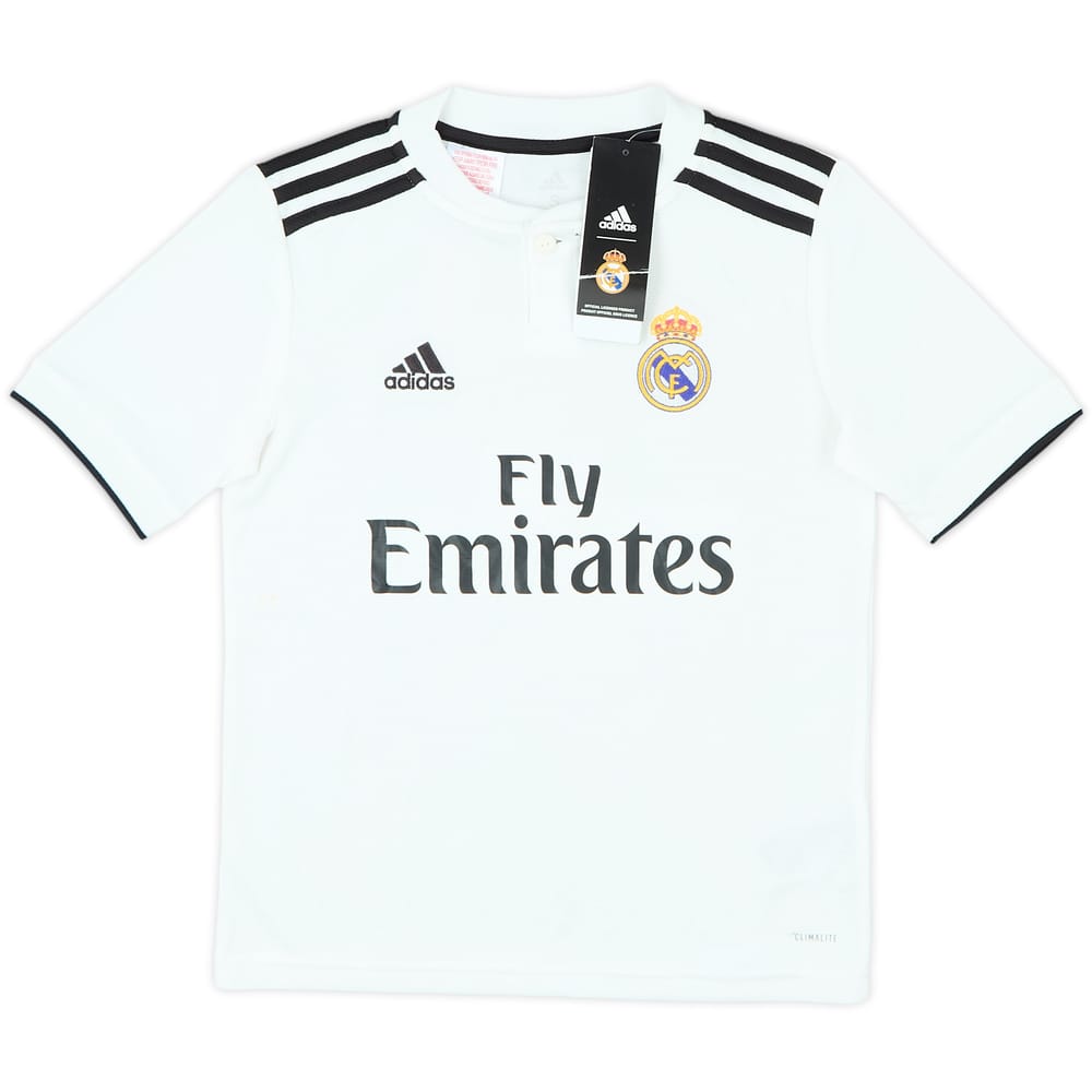 2018-19 Real Madrid Home Shirt (S.Boys)