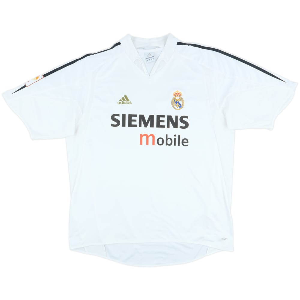 2004-05 Real Madrid Home Shirt - 5/10 - (XL)