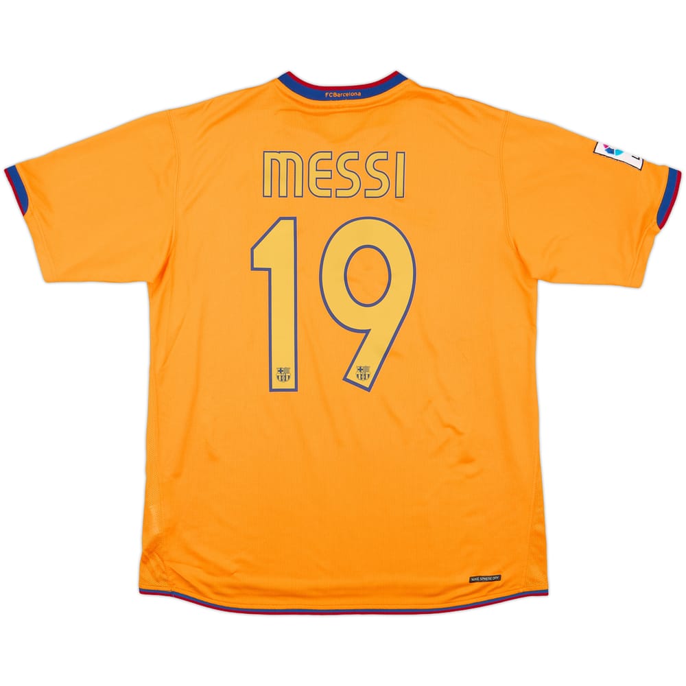 2006-08 Barcelona Away Shirt Messi #19 - 8/10 - (L)