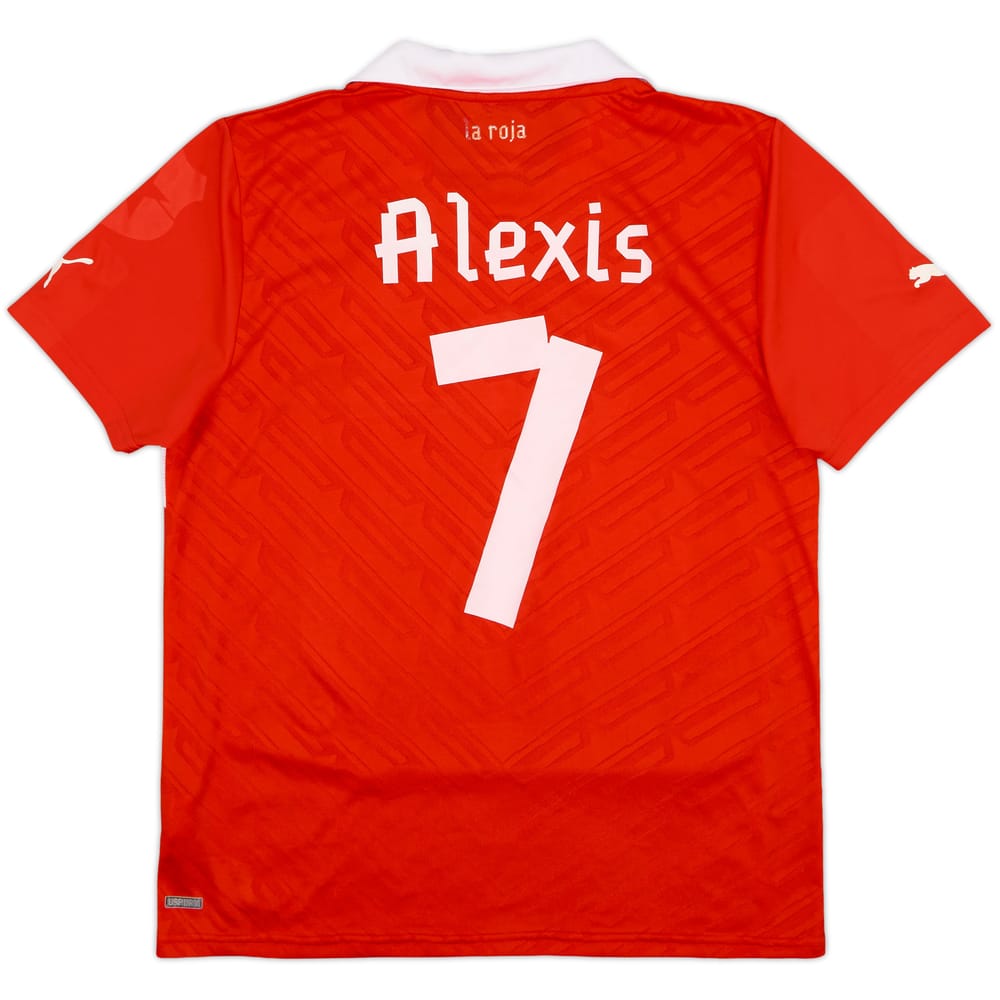 2012-14 Chile Home Shirt Alexis #7 - 7/10 - (M)