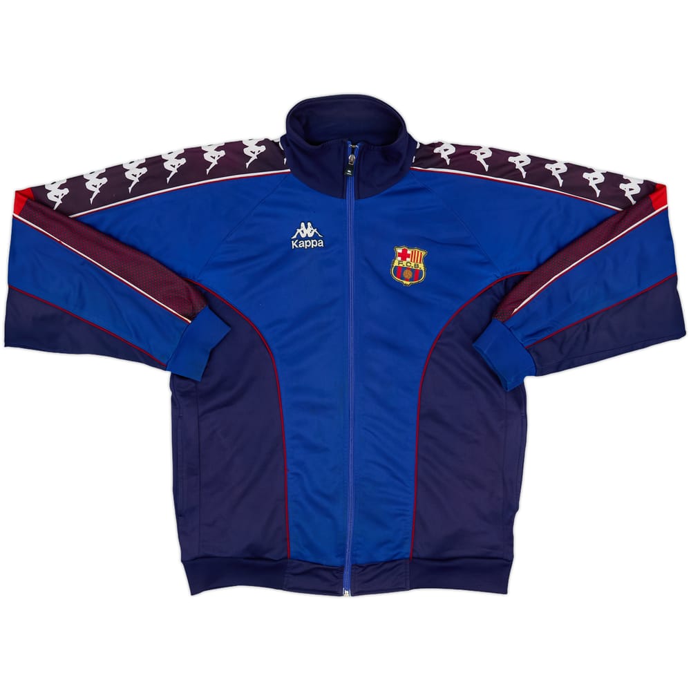 1995-97 Barcelona Kappa Track Jacket - 8/10 - (L)