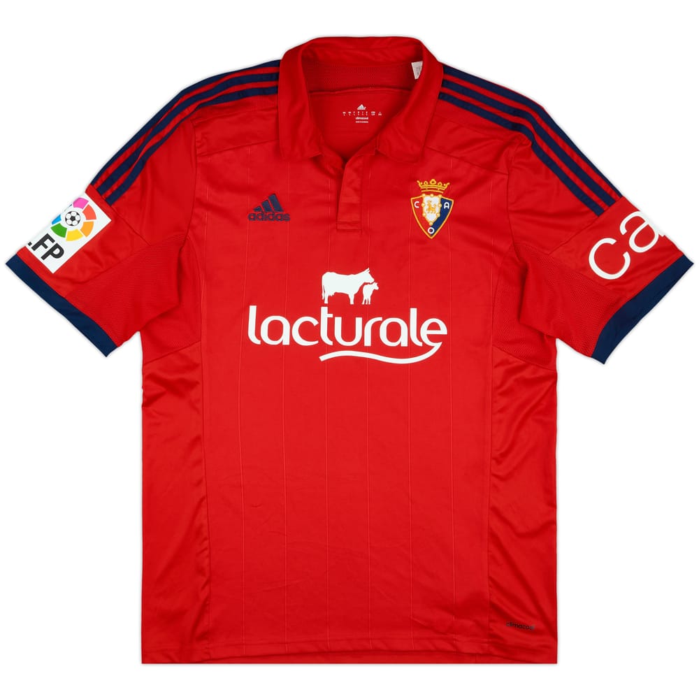 2014-15 Osasuna Home Shirt - 9/10 - (L)