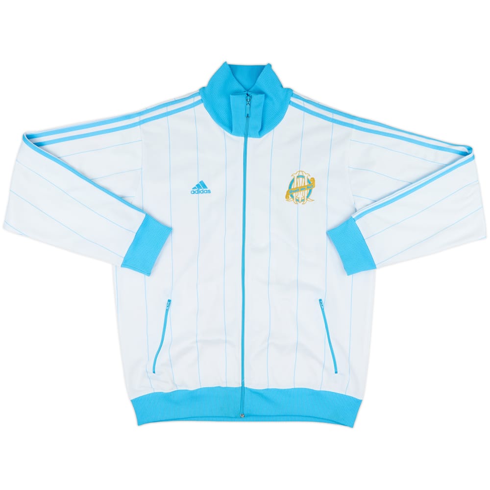 2009-10 Olympique Marseille adidas Track Jacket - 6/10 - (XL)