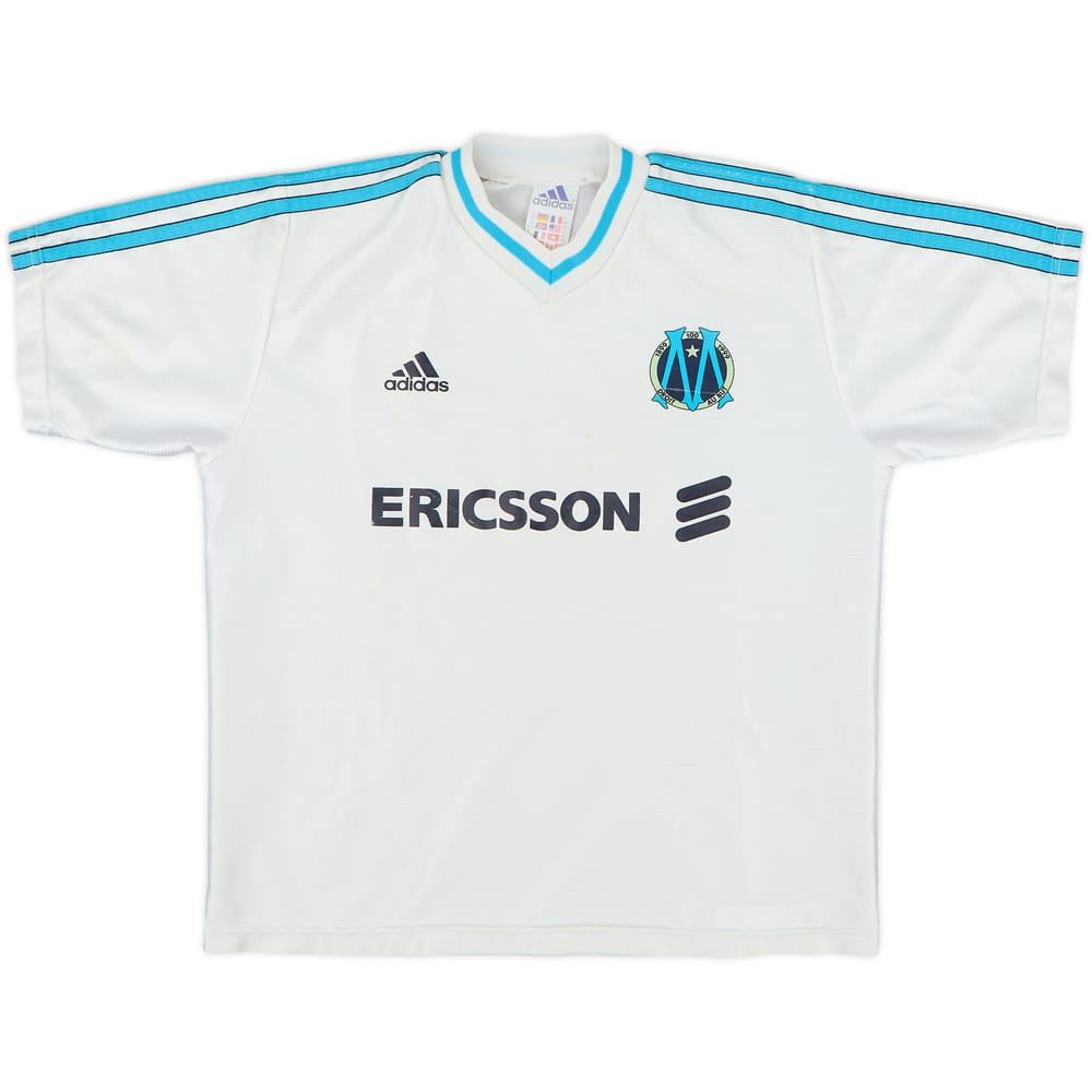 1998-99 Olympique Marseille Home Shirt - 5/10 - (M.Boys)