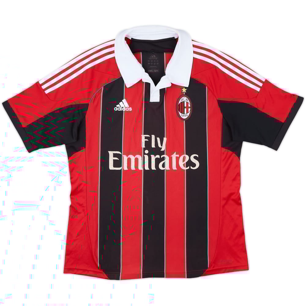 2012-13 AC Milan Home Shirt - 5/10 - (L)