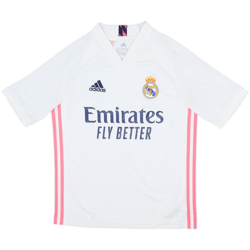 2020-21 Real Madrid Home Shirt - 7/10 - (L.Boys)