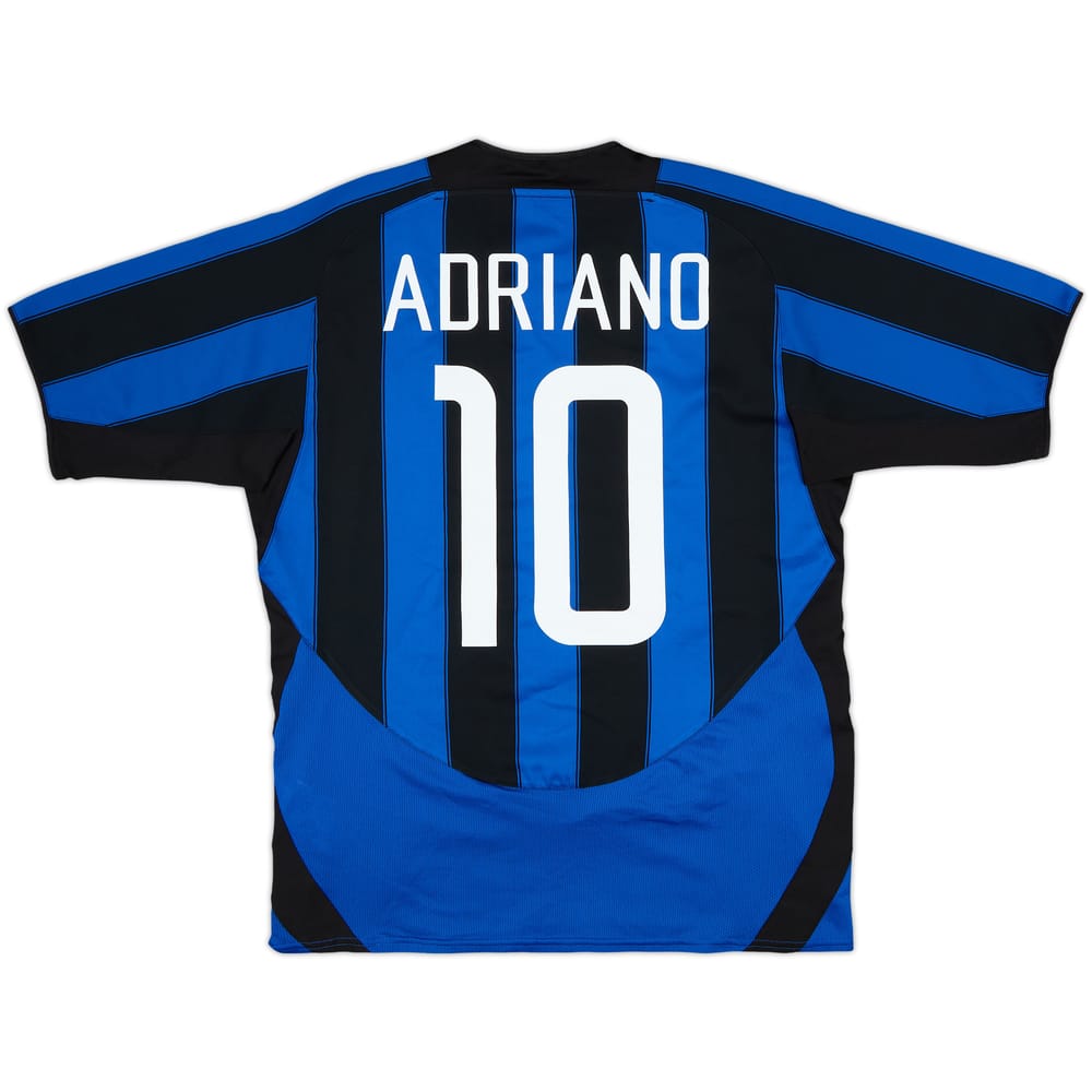 2003-04 Inter Milan Home Shirt Adriano #10 - 6/10 - (M)
