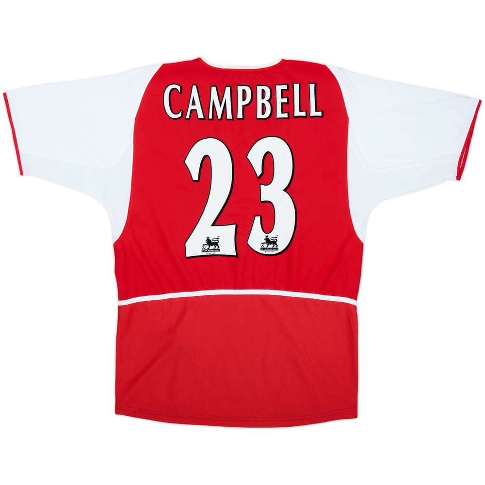 2002-04 Arsenal Home Shirt Campbell #23 - 9/10 - (M)