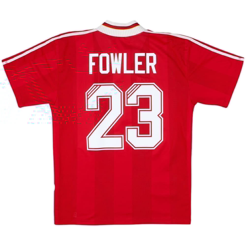 1995-96 Liverpool Home Shirt Fowler #23 - 10/10 - (L)