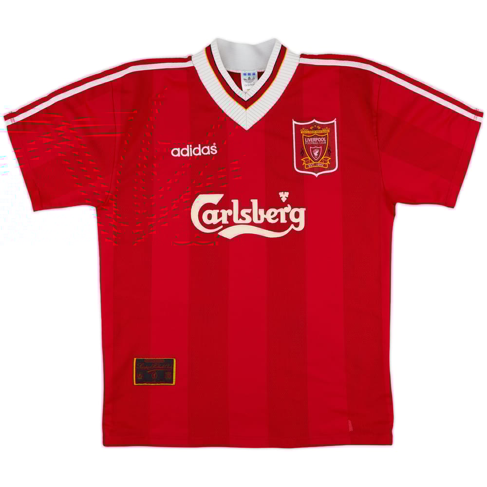 1995-96 Liverpool Home Shirt - 9/10 - (L)