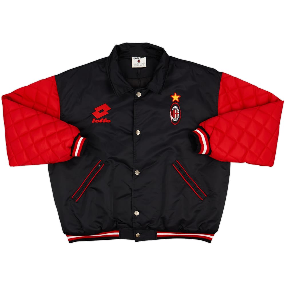 1994-95 AC Milan Lotto Padded Bomber Jacket - 8/10 - (XXL)