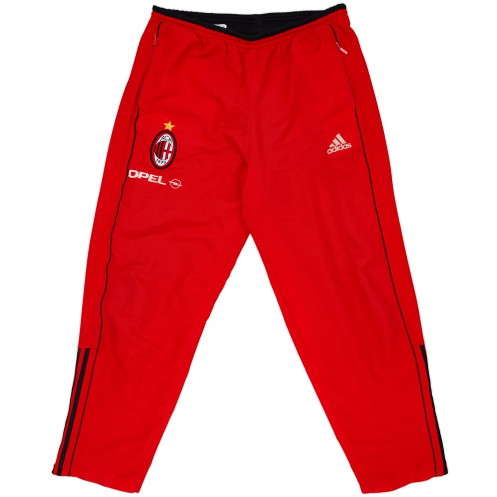 2000-01 AC Milan adidas Track Pants/Bottoms - 8/10 - (L)