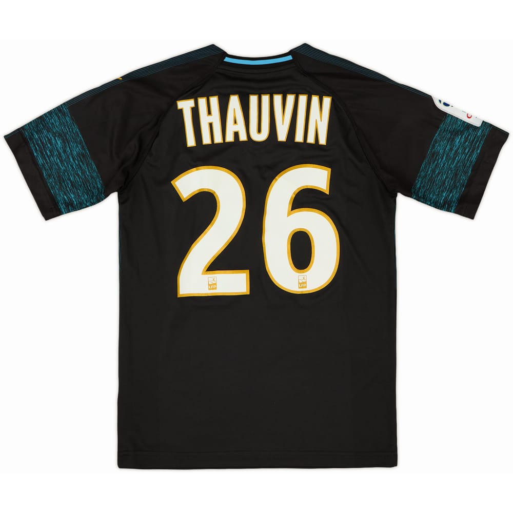 2018-19 Olympique Marseille Away Shirt Thauvin #26 - 8/10 - (XS)