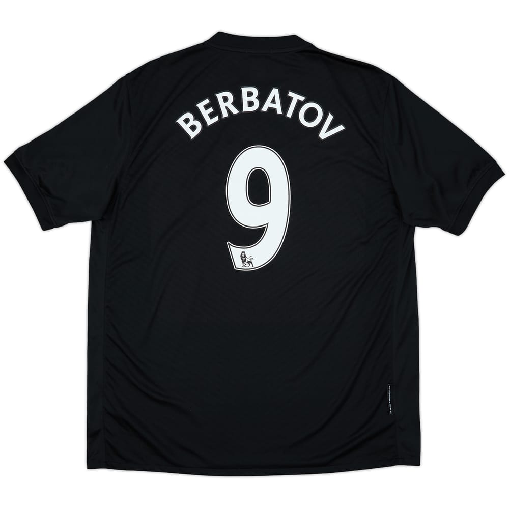 2009-10 Manchester United Away Shirt Berbatov #9 - 9/10 - (XL)