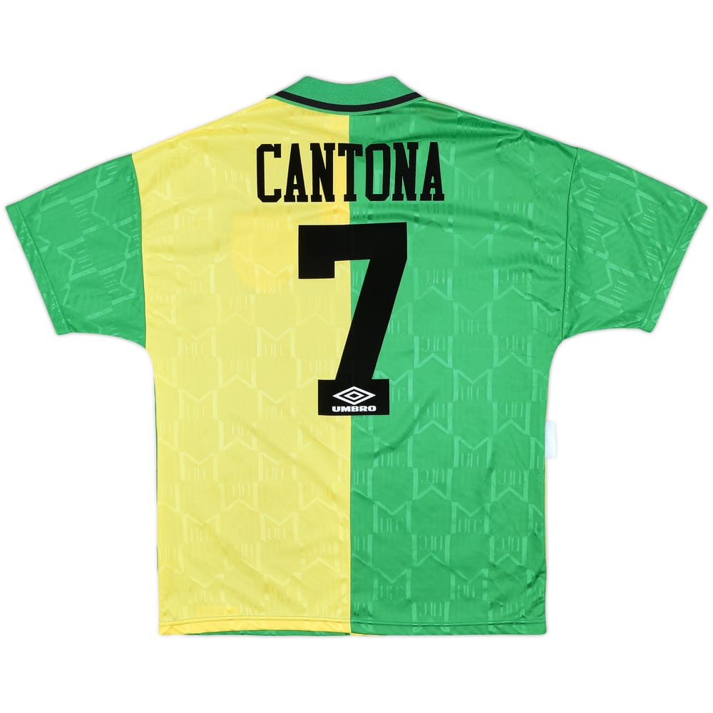 1992-94 Manchester United Third Shirt Cantona #7 - 9/10 - (M)