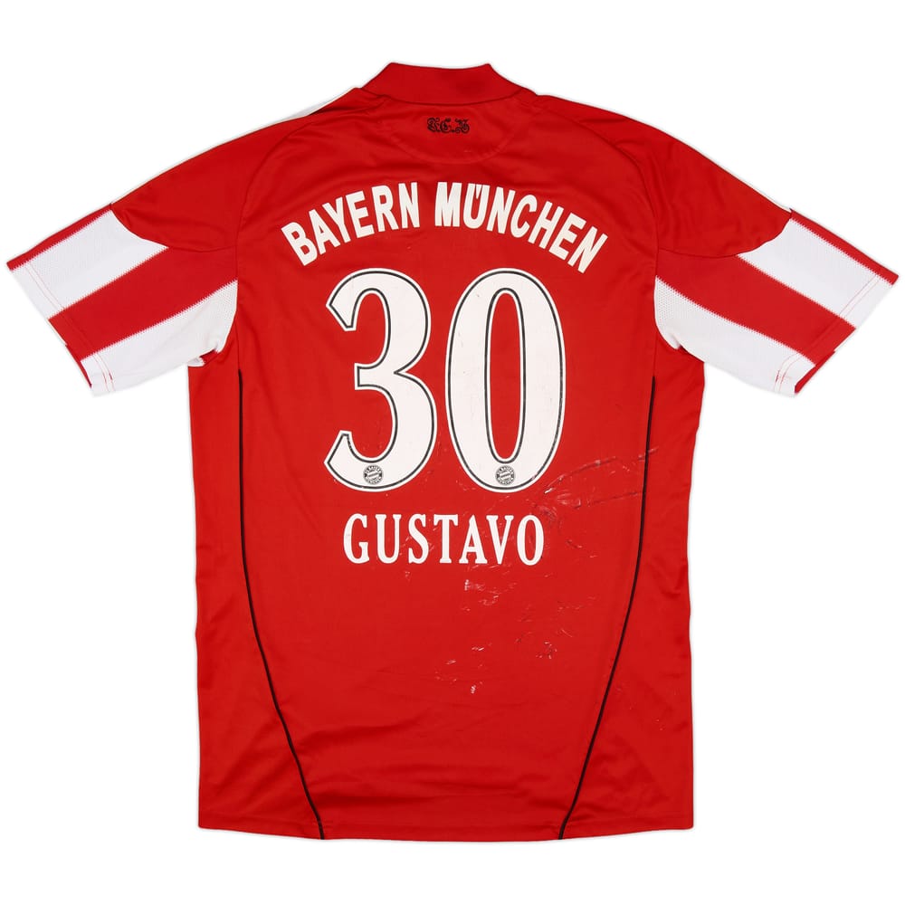 2010-11 Bayern Munich Home Shirt Gustavo #30 - 4/10 - (M)