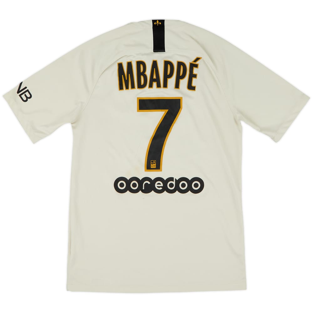 2018-19 Paris Saint-Germain Away Shirt Mbappe #7 - 7/10 - (S)
