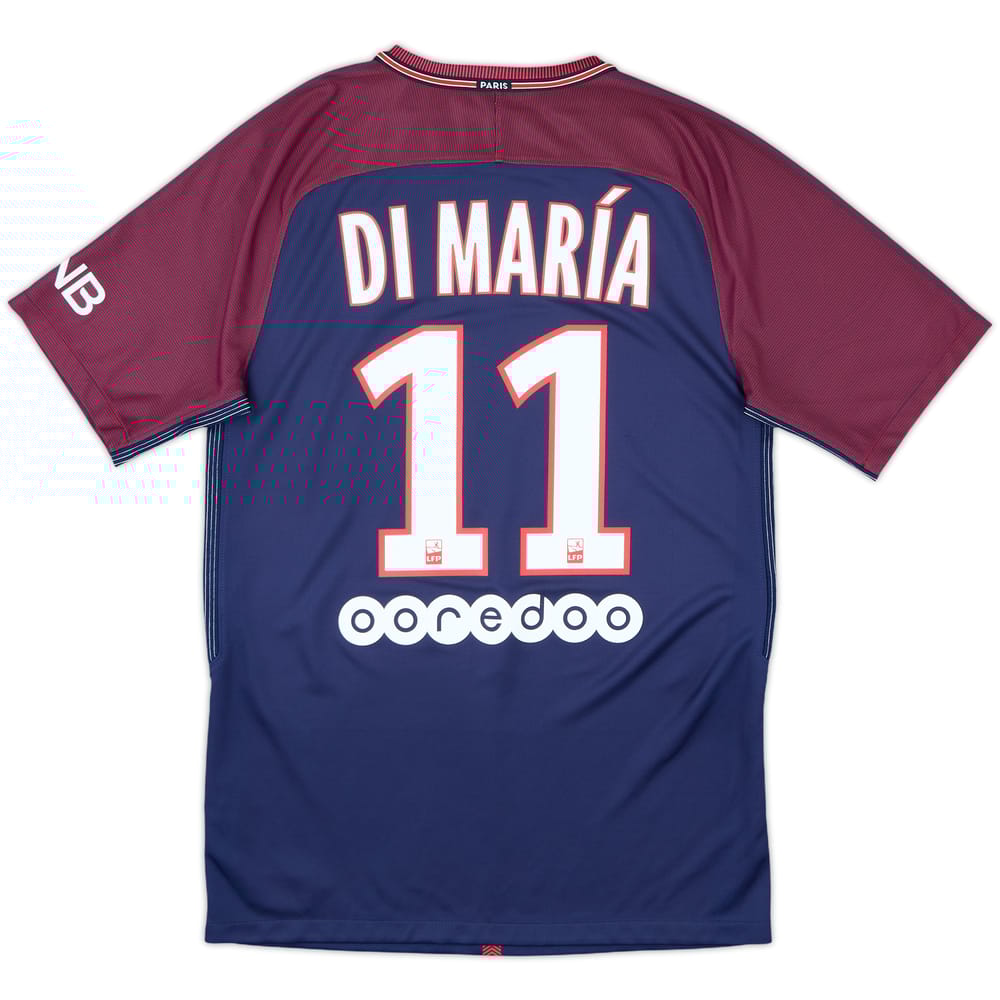 2017-18 Paris Saint-Germain Home Shirt Di Maria #11 - 10/10 - (S)