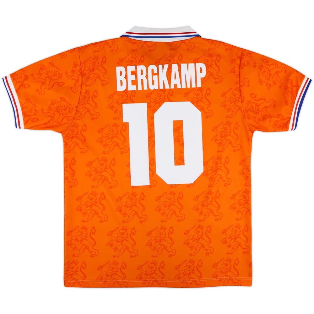 1992-94 Netherlands Home Shirt Bergkamp #10 - 8/10 - (M)