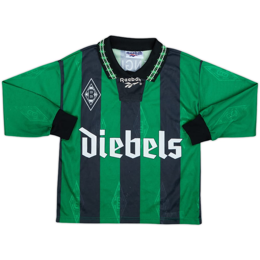 1995-96 Borussia Monchengladbach Away L/S Shirt - 5/10 - (S.Boys)