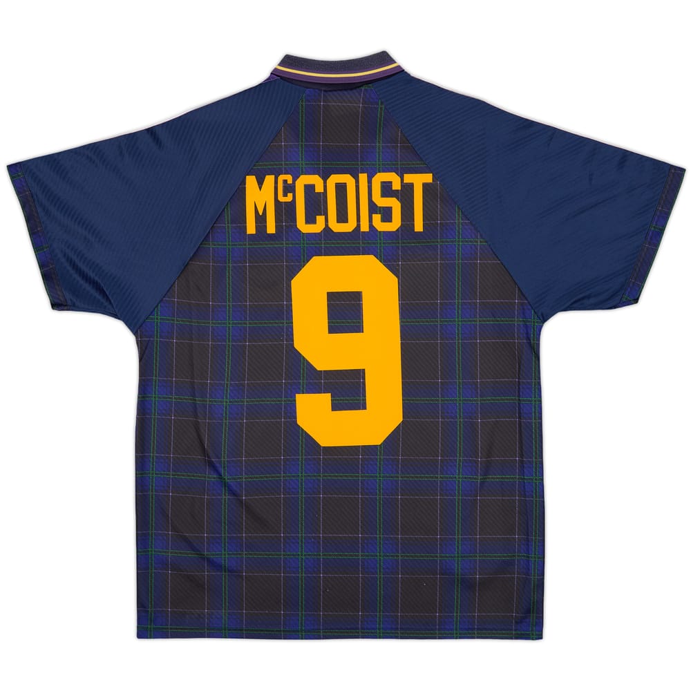 1994-96 Scotland Home Shirt McCoist #9 - 9/10 - (L)