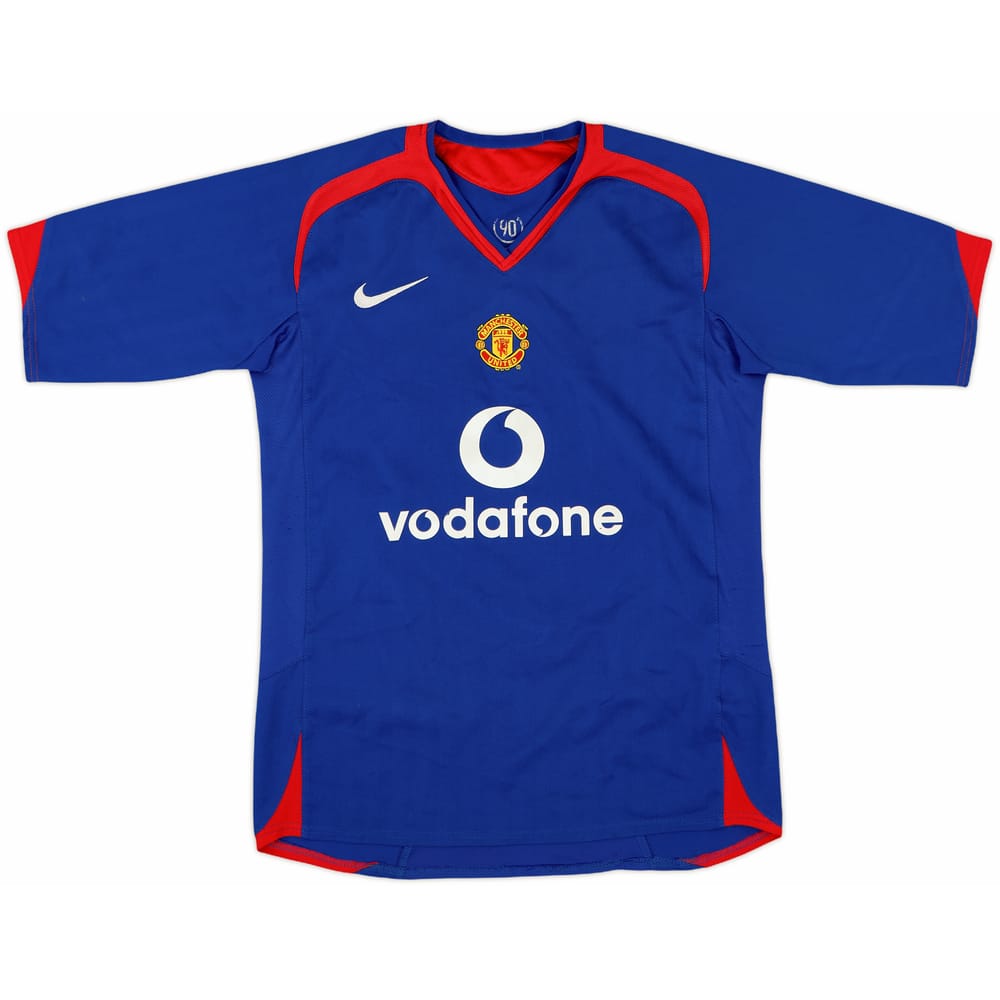 2005-06 Manchester United Away Shirt - 6/10 - (L.Boys)
