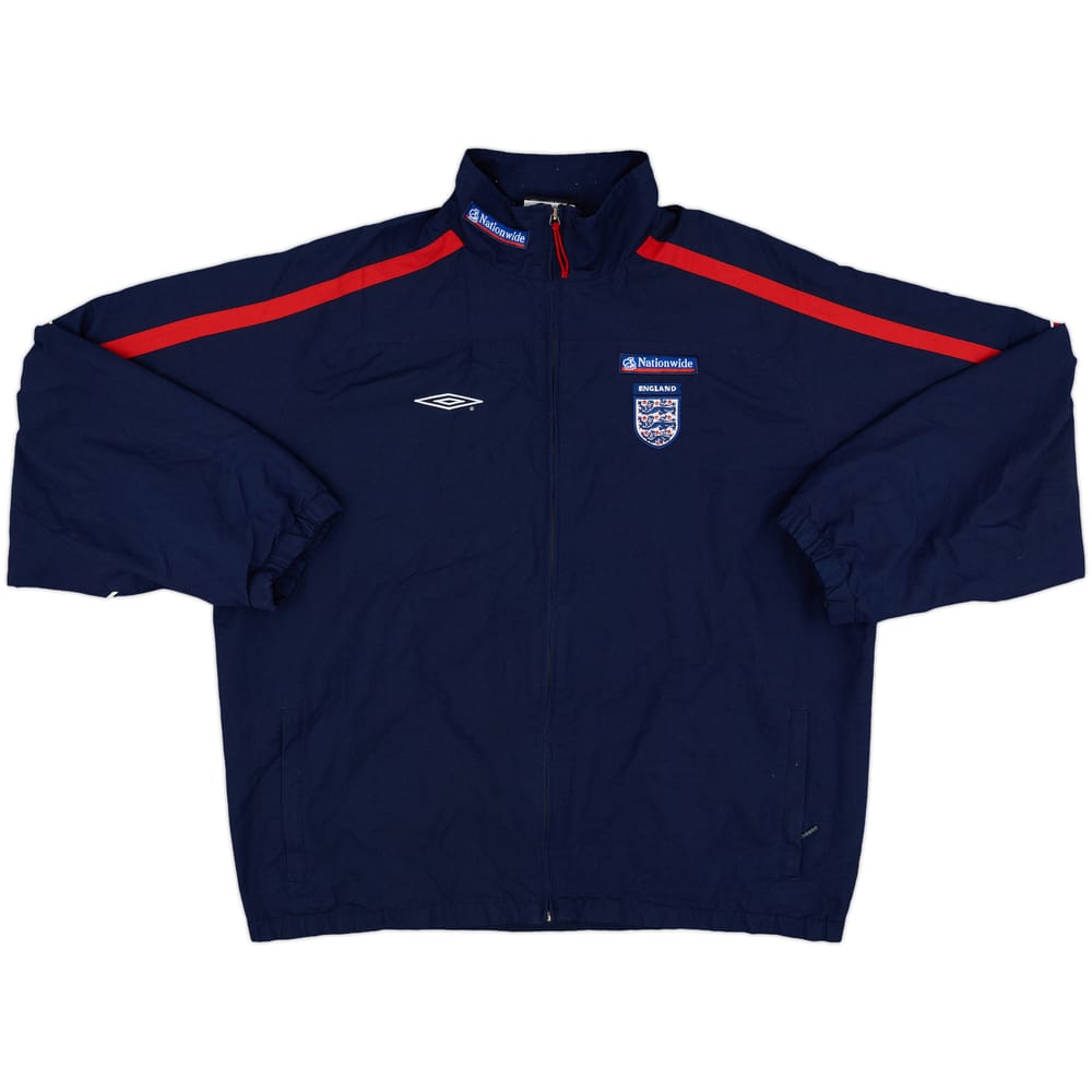 2004-06 England Umbro Track Jacket - 5/10 - (XL)
