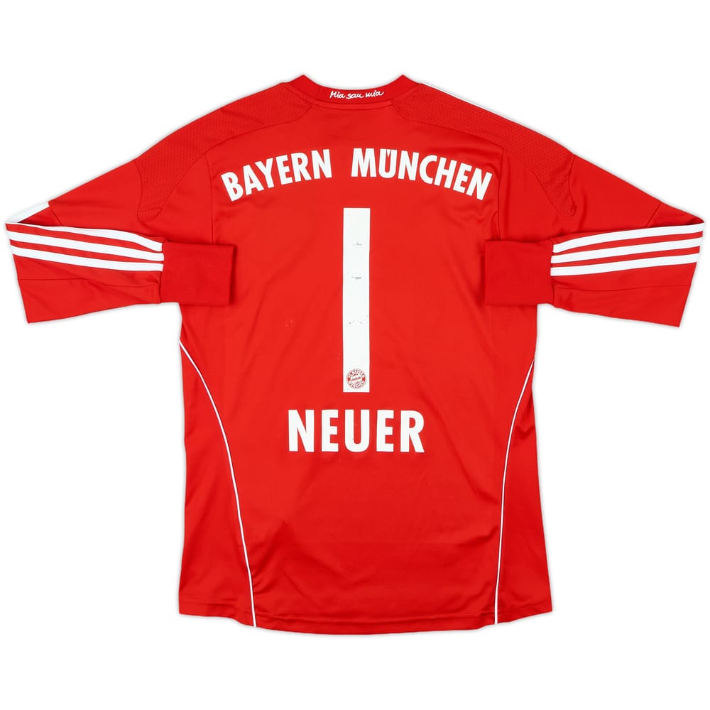 2013-14 Bayern Munich GK Shirt Neuer #1 - 7/10 - (L.Boys)