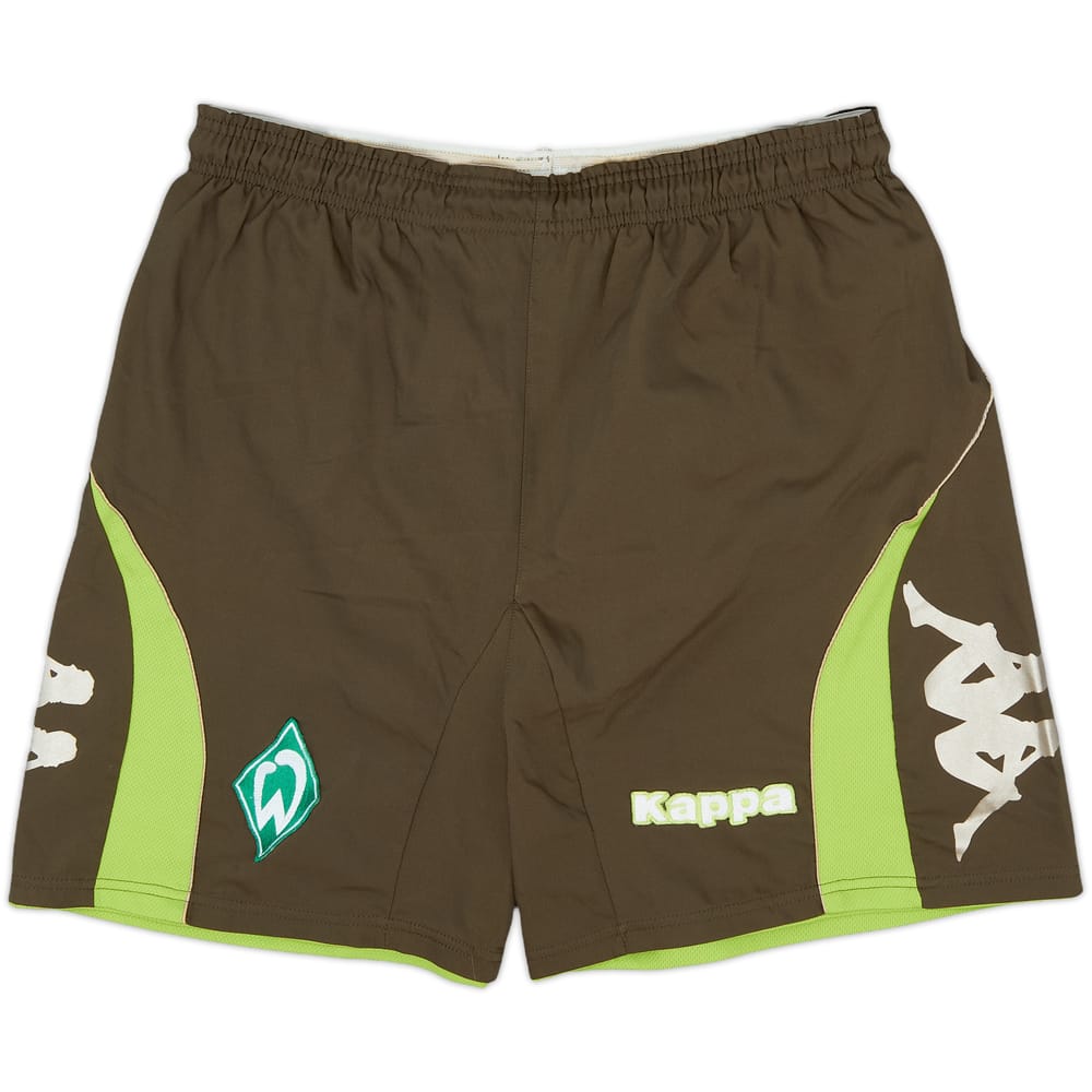 2007-08 Werder Bremen Away Shorts - 9/10 - (L)