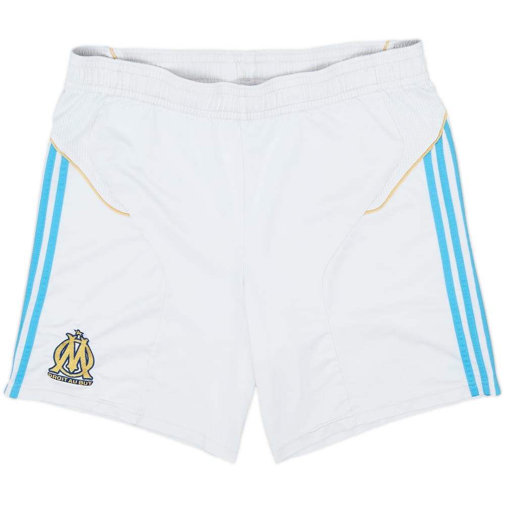 2011-12 Olympique Marseille Home Shorts - 5/10 - (L)
