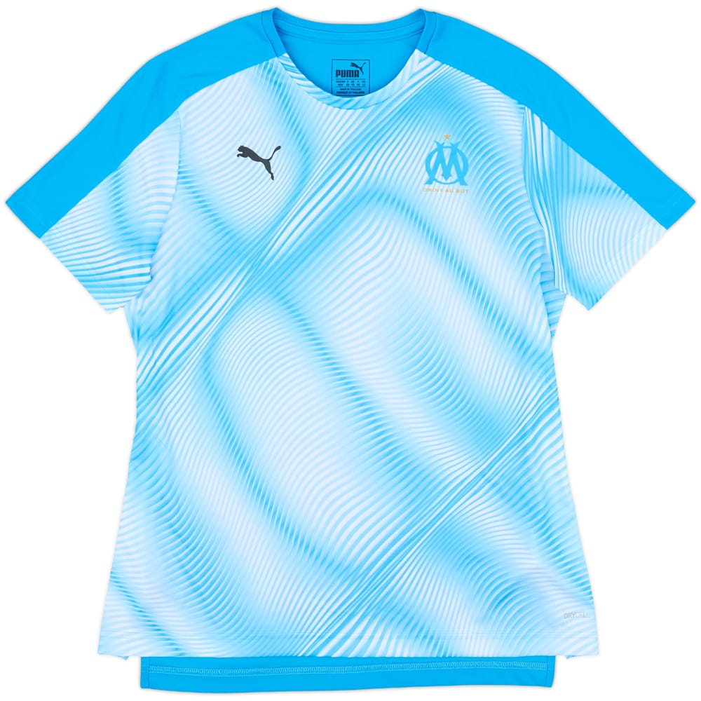 2019-20 Olympique Marseille Puma Training Shirt - 10/10 - (Women's M) 