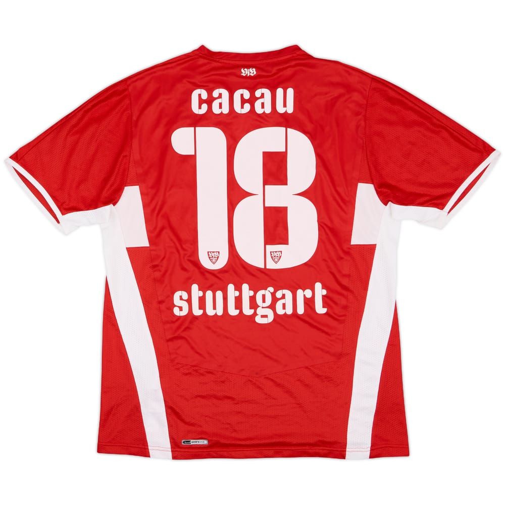 2008-10 Stuttgart Away Shirt Cacau #18 - 5/10 - (M)