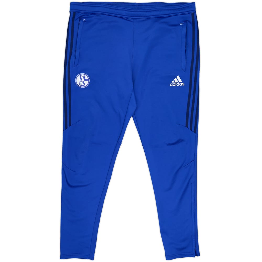 2017-18 Schalke adidas Track Pants/Bottoms - 5/10 - (L)