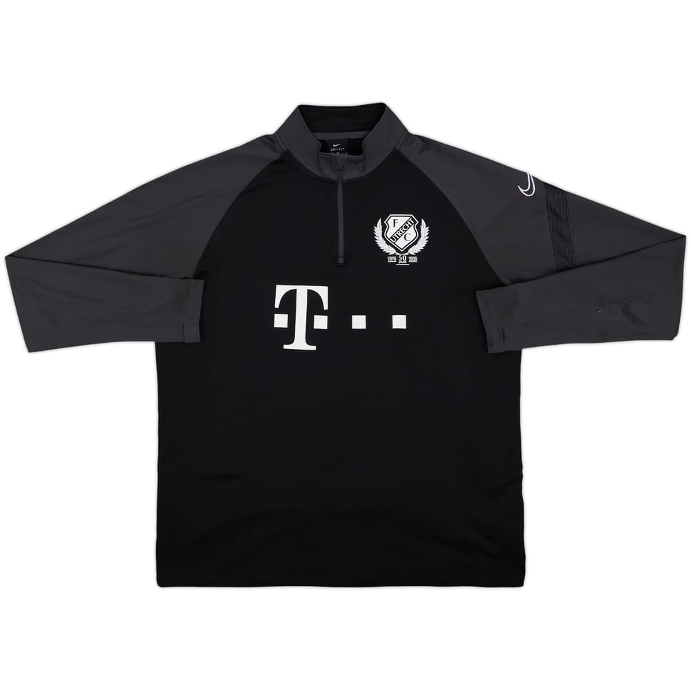 2020-21 Utrecht Nike 1/4 Zip Training Top - 7/10 - (L)